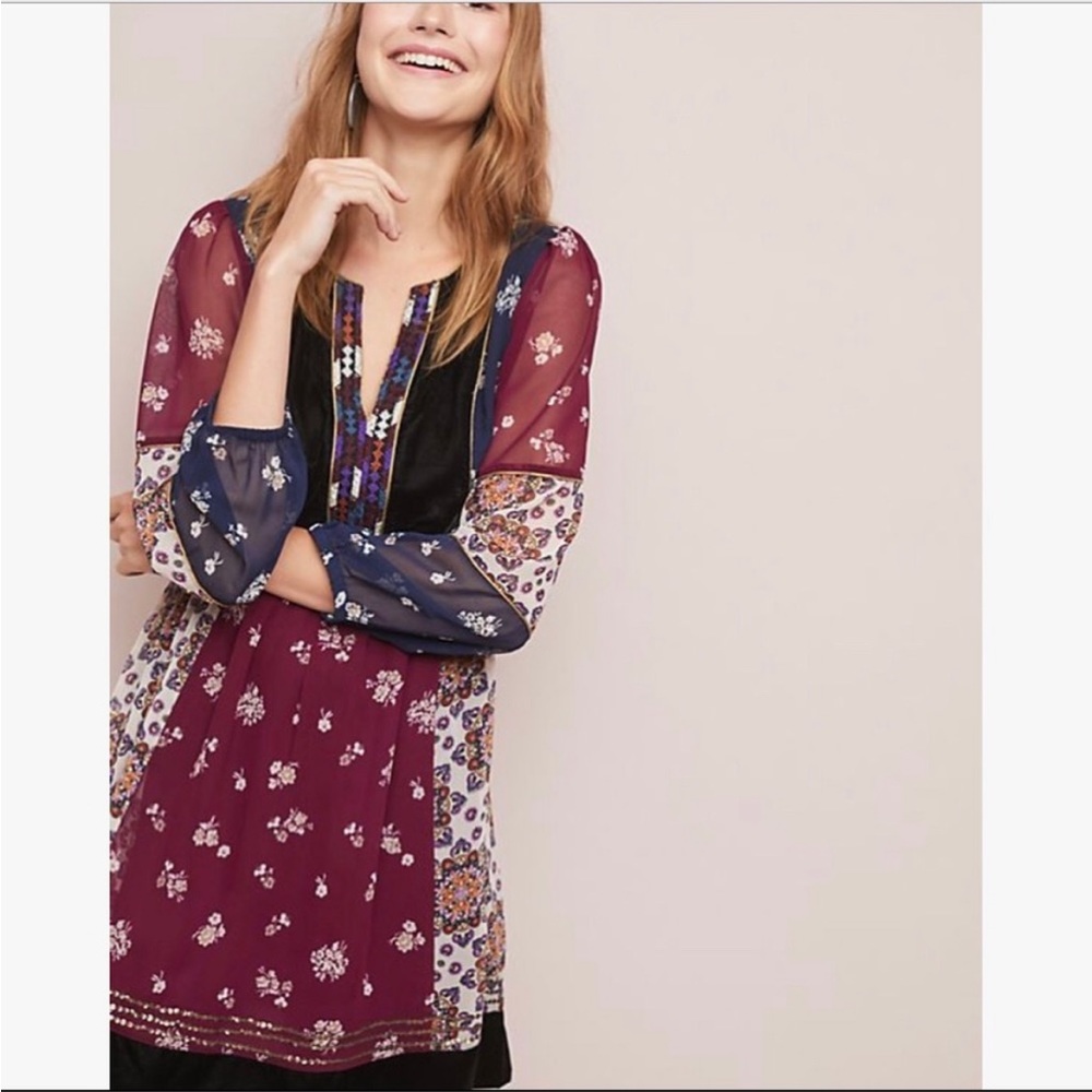 Anthropologie Maeve Quartier Latin Dress - Small